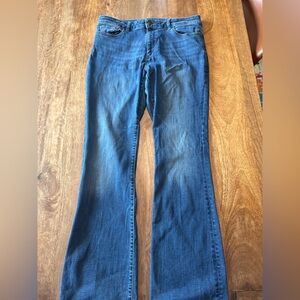 DL1961 Bridget Instasculpt Boot Jeans Peak Wash Size 32 Premium Denim